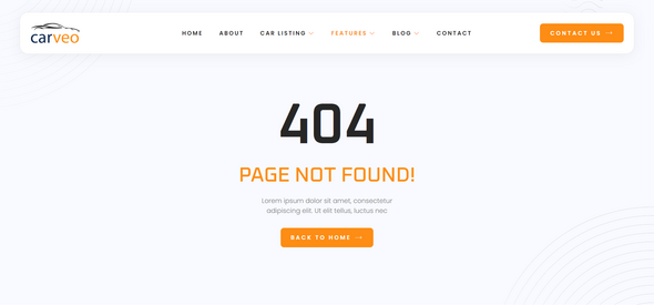 Carveo - Car Rental Elementor Template Kit