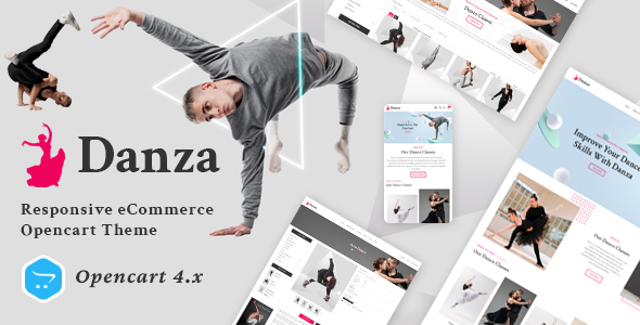 Danza - Responsive OpenCart 4 Theme