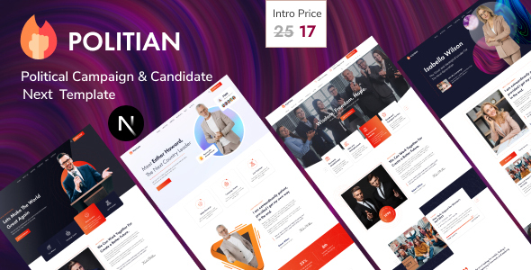 Politian - Political Campaign Next Js Template
