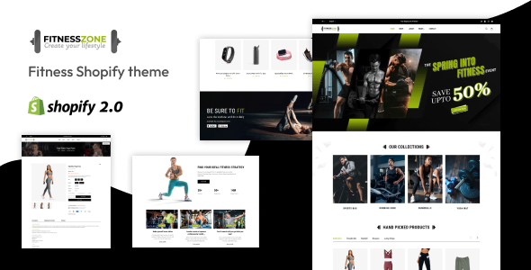 Fitness Zone - Shopify Sportswerar Store