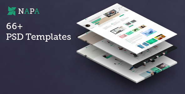 NAPA | Multipurpose  Ecommerce PSD Template