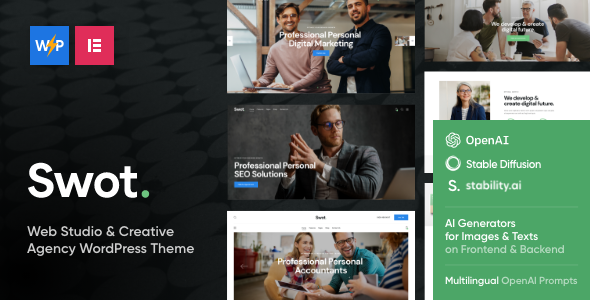 Swot - Clean Business & Digital Solutions WordPress Theme