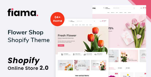 Fiama - Flower Shop Florist Shopify Theme