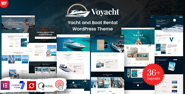 Voyacht - Yacht Rental WordPress
