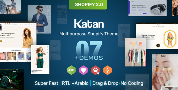 Katan - Multipurpose Shopify Theme listing image