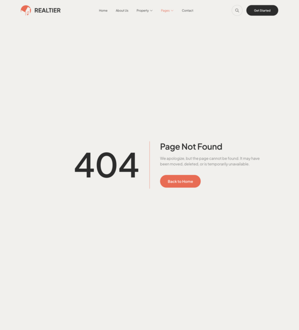 Realtier – Real Estate & Property Agent Elementor Template Kit