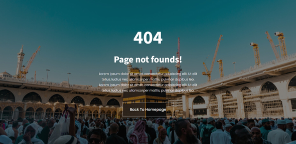 Salamah - Umrah & Hajj Tour Travel Elementor Template Kit