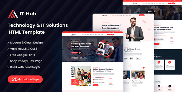 IT-Hub - Technology & IT Solutions HTML Template