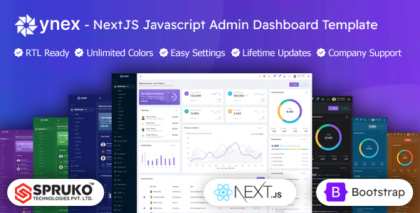 Ynex - Bootstrap Nextjs Admin Dashboard Template