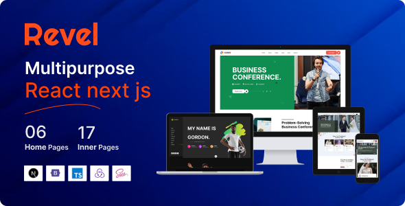 Revel - Business Multipurpose React Nextjs Template