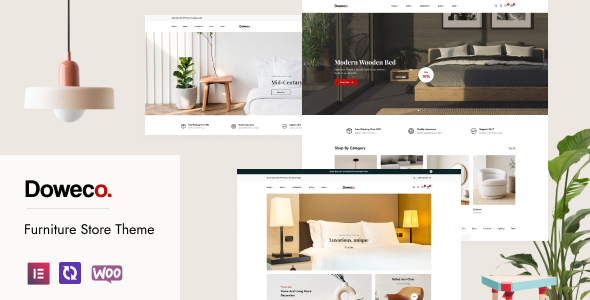 Doweco – Furniture Store WordPress Theme with AI