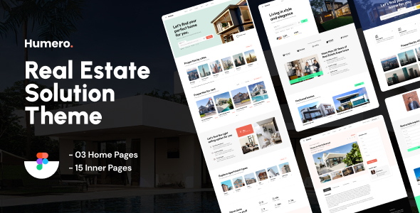Homero - Real Estate Website Figma Template