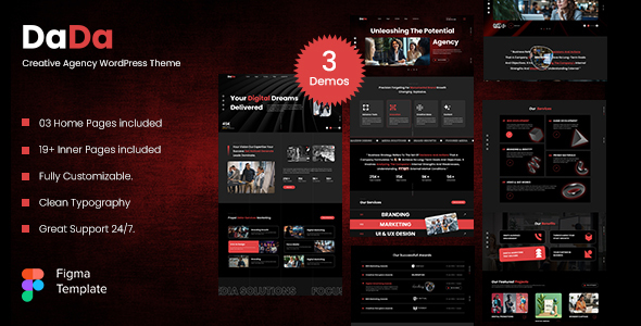 DaDa - Business Agency Figma Template