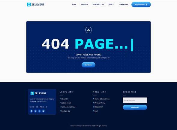 Zelevent - Event & Conference Elementor Template Kit