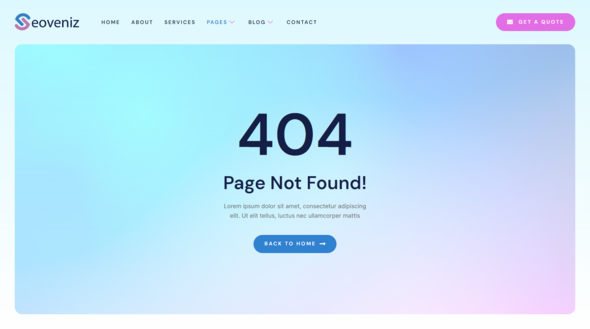 Seoveniz - SEO & Digital Marketing Agency Elementor Template Kit