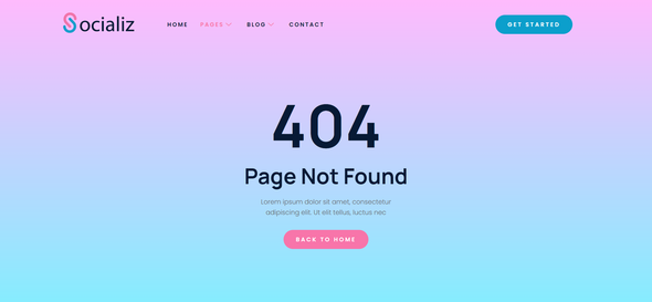 Socializ - Social Media Marketing Agency Elementor Template Kit