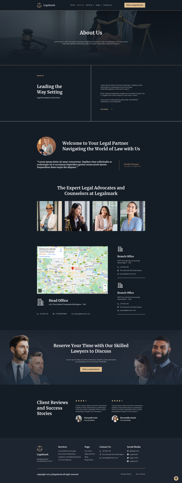 LegalMark - Notary & Legal Service Template Kit