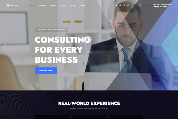 Aivons - Business Consulting Template Kit