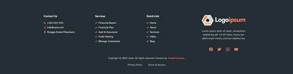 Uank – Finance & Investment Elementor Template Kit