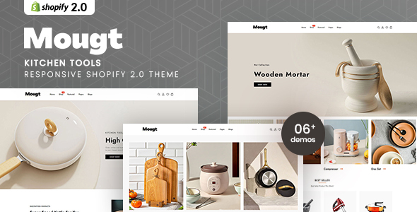 Mougt - Kitchen Tools Responsive Shopify 2.0 Theme listing image