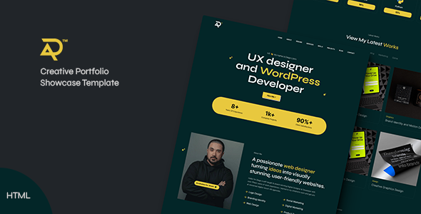 Liam - Creative Portfolio Showcase Template listing image