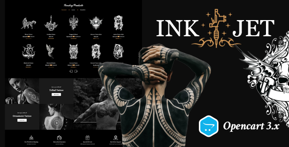 Inkjet - Responsive OpenCart Theme