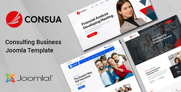 Consua - Consulting Business Joomla 6 Template