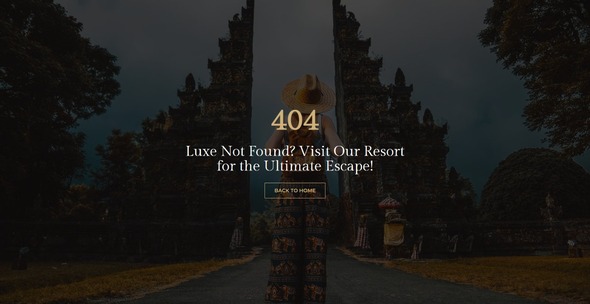 Delux - Luxury Hotel & Resort Elementor Template Kit