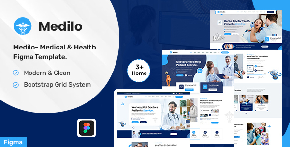 Medilo- Medical & Health Figma Template
