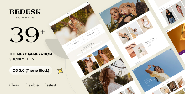 Bedesk – Fashion Shopify Theme with AI (Theme Block)