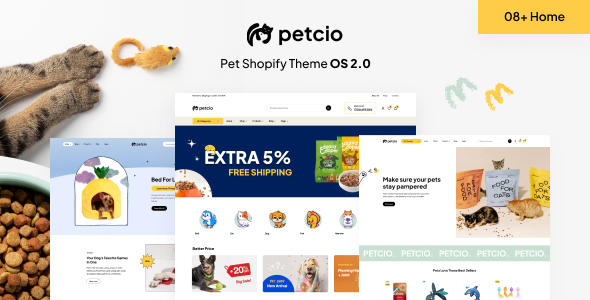 Petcio - Pet Shopify Theme with AI