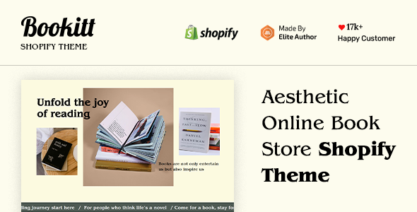 Bookitt - Book Store Shopify Theme product preview