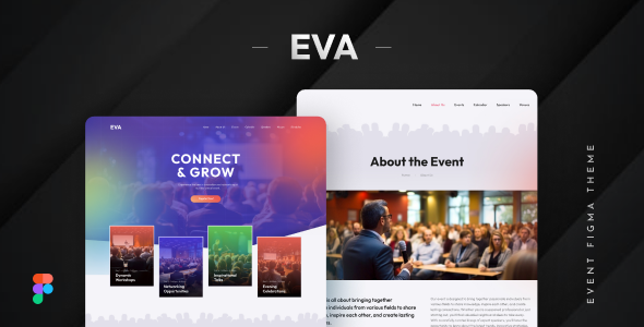 Eva - Event & Conference Figma Template