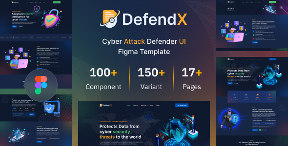 Defendx - Cyber Security Figma Template