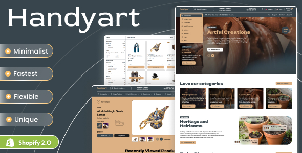 Handyart - Art & Handmade Shop Shopify OS 2.0