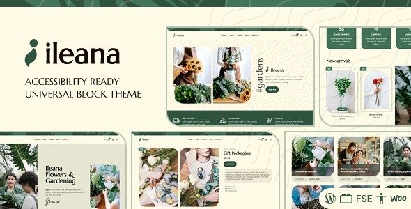 Ileana - Local Shop Full Site Editing WordPress Block Theme listing image