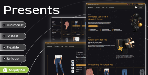 Preview image for Presents - Pesonalised Gifts Shopify OS 2.0 Store