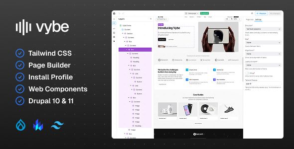 Vybe - Multipurpose Drupal 11 Theme