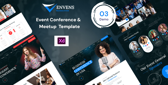 Envens - Event Conference & Meetup Template