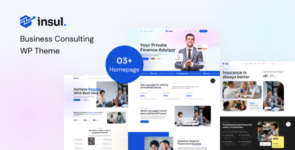 Insul - Business Consulting Company WordPress Theme