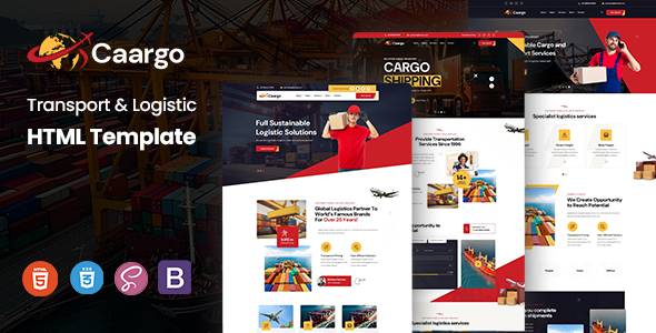 Caargo - Transport & Logistics HTML Template