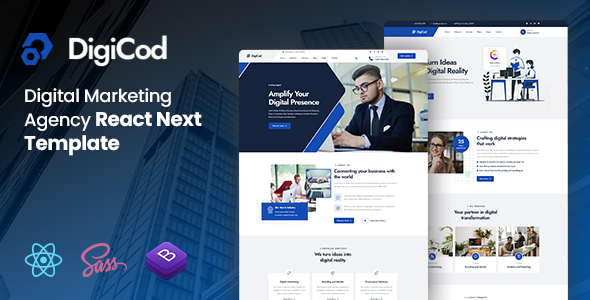Digicod - Digital Agency React Template