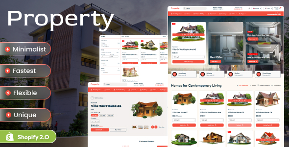 Property - Apartment Complex Shopify 2.0 Store listing image