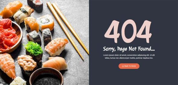 Yushi - Sushi Food Elementor Template Kit