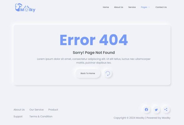 Moolky - Modern Dairy Farm Elementor Template Kit