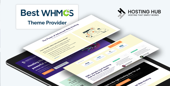 Hosting Hub - Responsive Hosting & Corporate Template