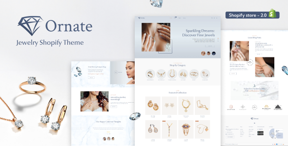 Ornate - Jewellry Store Shopify Theme listing image