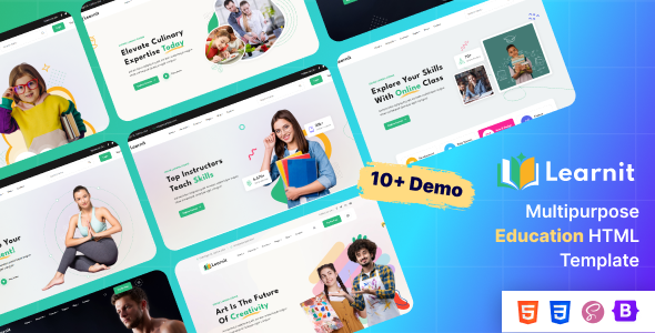 Learnit - Education HTML Template
