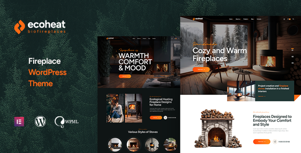 Preview image for Ecoheat - Fireplace Studio WordPress Theme