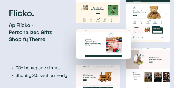 Product preview supplied for Ap Flicko - Personalized Gifts Shopify Theme